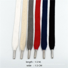 Cuerda de la pretina de la extremidad del metal de la ropa del 1.5M / cordón trenzado / cuerda de la cintura